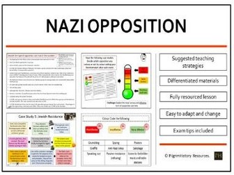 Nazi Opposition and resistance