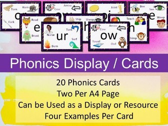 Phonics Display / Cards
