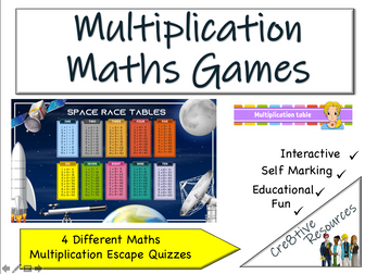 Maths Games Multiplication End of Term