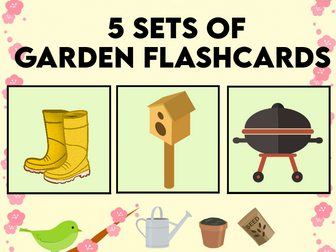 Garden Flashcards
