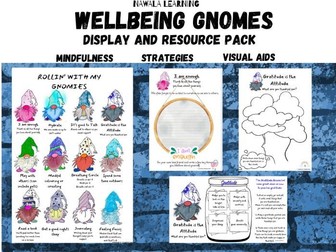 Wellbeing Gnomes Bundle: Complete Mindfulness & SEL Activity Set (Wellbeing)