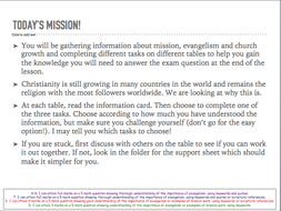 Eduqas Religious Studies Component 2 Church Growth FULL LESSON