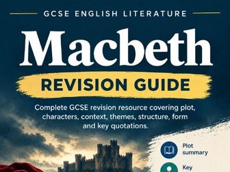 Macbeth GCSE Revision Guide – Complete Resource