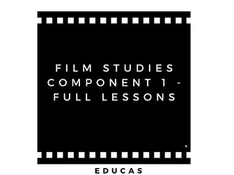 Film Studies Component 1 - Full lessons