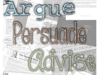Argue, Persuade and Advise Unit