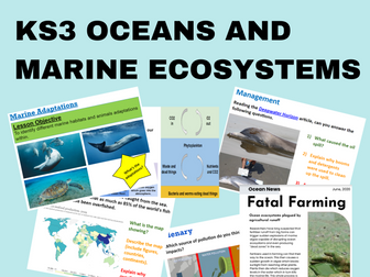 KS3 Oceans & Marine Ecosystems