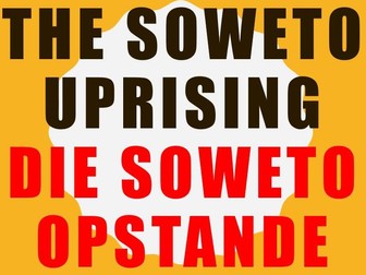 The Soweto Uprising/Die Soweto Opstand