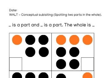 EYFS Maths - Conceptual Subitising