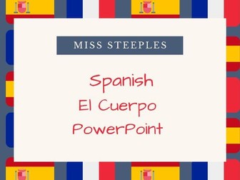 El Cuerpo - Spanish Body Parts