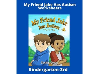 My Friend Jake has Autism Worksheet Pack (UK edition)