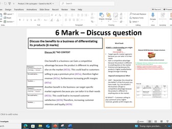 Edexcel GCSE Business 9-1 - Theme 1 & 2 Bundle