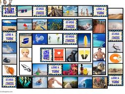Beaches Animated Board Game
