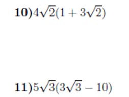4 worksheets on multiplying out brackets including surds (with solutions)