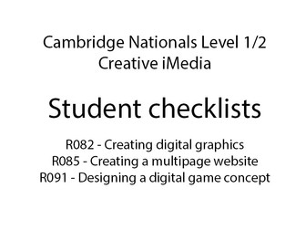 Creative iMedia Tasklists:R082,R085,R091