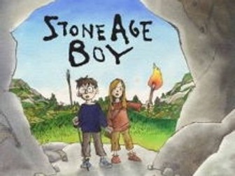 Stone Age Boy week of literacy planning