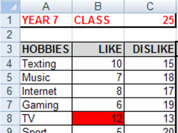 Key Stage 3/Functional Skills ICT Spreadsheets