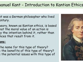 Kantian Ethics Intro Lesson