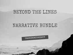 Beyond the Lines Literacy Shed Narrative Bundle
