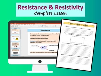 Resistance & Resistivity - A Level Physics
