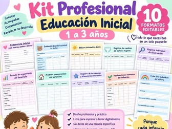 Early Years Professional Kit | 10 Editable Forms