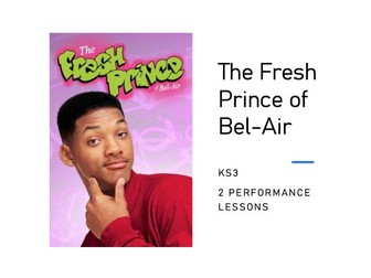 Fresh Prince of Bel Air Performance  2 lessons and various backings
