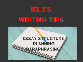 Academic  writing skills for IELTS - Essay Structure and Planning