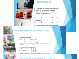 Polymers - an interactive presentation