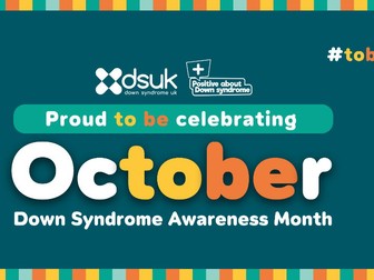 Display Banner - Down Syndrome Awareness Month - October 2024