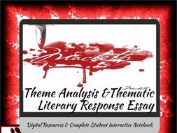 Last Year Of High School Essay Shakespeares Macbeth Theme Analysis And Theme Literary Response Essay The Importance Of English Essay also College Vs High School Essay Shakespeares Macbeth Theme Analysis And Theme Literary Response Essay Paper Writing Service