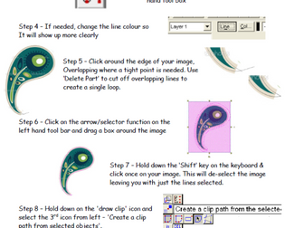 How to use the clip function in 2D Design