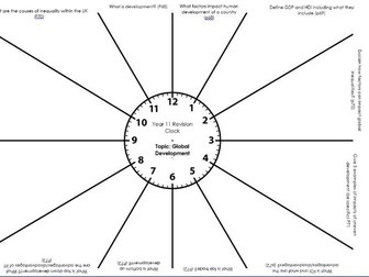 Global Development Revision Clocks