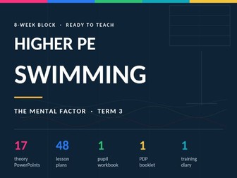 Higher PE — Mental Factor in Swimming | Complete 8-Week Block (Term 3)