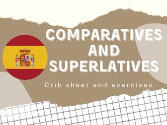 Spanish Comparatives and Superlatives