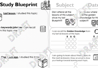 Learning Journal Study Blueprint