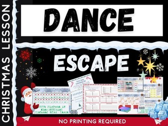 Christmas Dance Quiz Escape