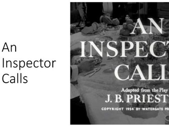 An Inspector Calls Cheetsheet Booklet (The Ultimate)