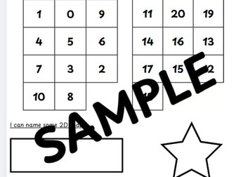 Early Numeracy Assessment P1