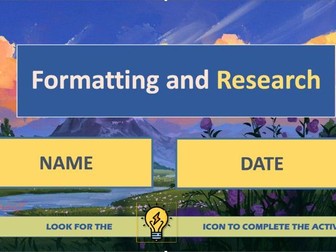 Text Editing and Online Research Bundle | 3 Beginner Computing Activities | KS1–KS2 / SEN