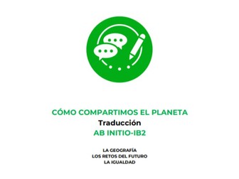 Spanish Translations Sharing The Planet AB Initio IB2