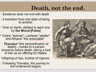 Death and the Afterlife in Ancient Greece