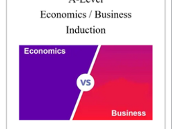 A-Level Business and Economics Induction Complete Lesson