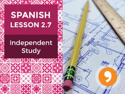 Spanish Lesson 2.7: Un Mapa de mi Hogar - Independent Study