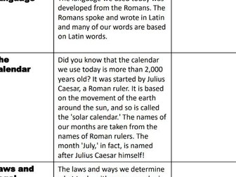 WHAT DID THE ROMANS CHANGE IN BRITAIN?