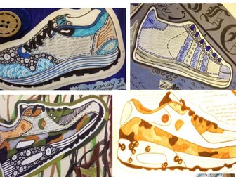 year 9  assessment based on shoes