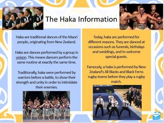 Y5 & Y6 PE - Haka Dance - 5 Lessons