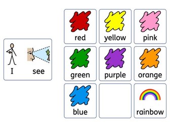 Colour Symbol Choice Board