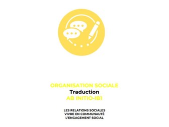 French Translations Social Organisation AB Initio IB1