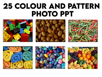 25 Colour and Pattern Photo PPT