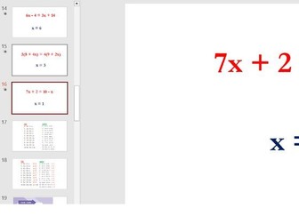 Inequalities with negative numbers