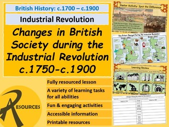 KS3 KS2 History: How did Britain Change During the Industrial Revolution?